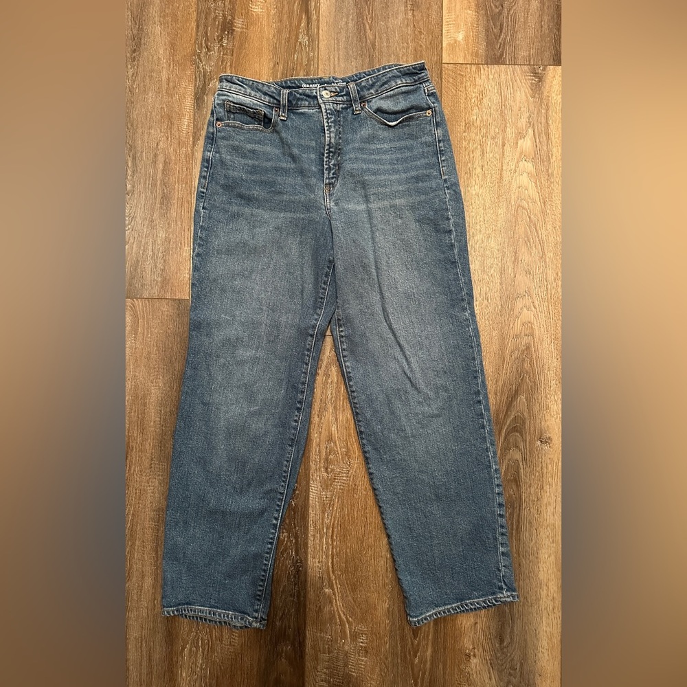 Old Navy High Rise O.G. Loose Baggy Jeans Size 8